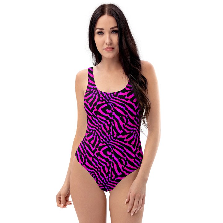 Purple Zebra Swimsuit product image (1)