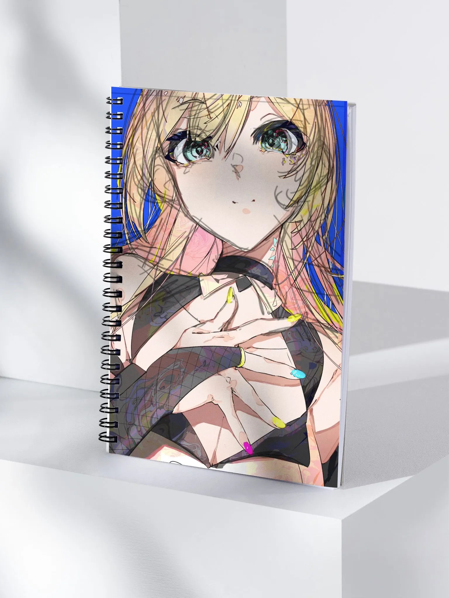 Lara Silverfox Vtuber Notebook Merch product image (4)