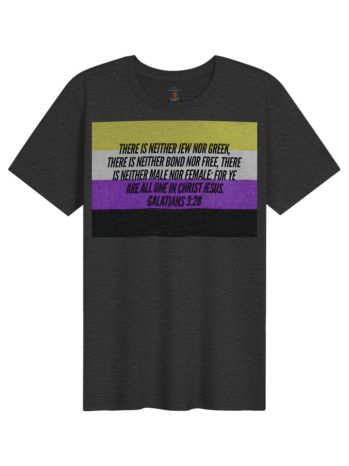 Galatians 3:28 Nonbinary Unity Tee product image (1)