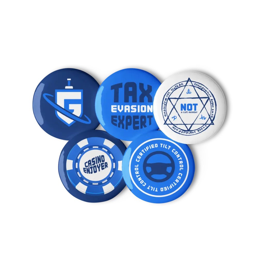 5 Pin Badge Set 🔵 product image (4)