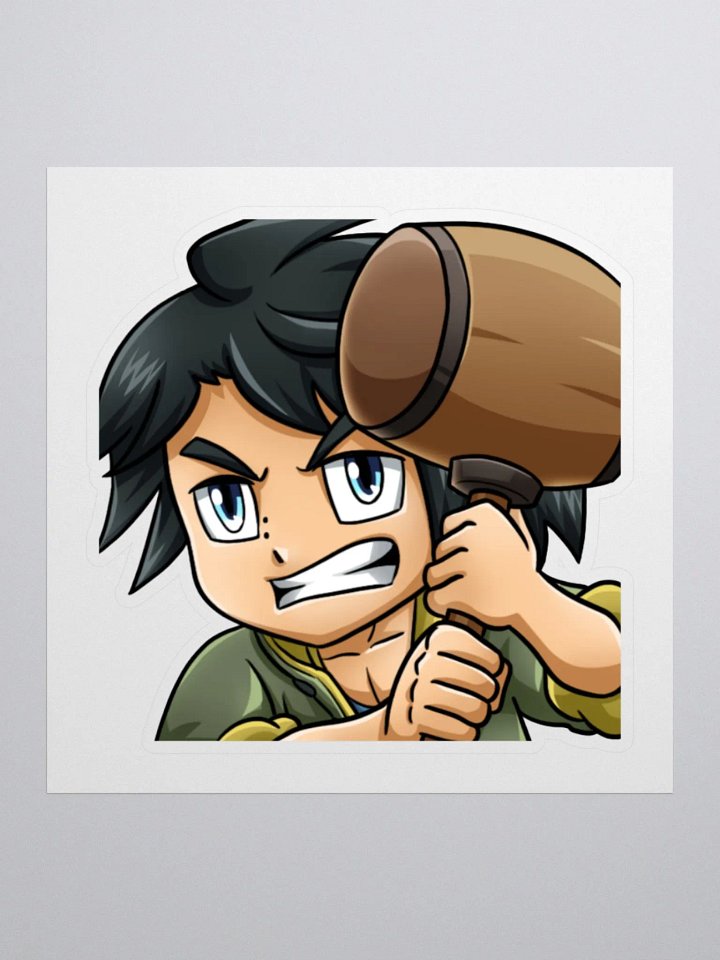 Grizexia Bonk Emote Sticker product image (1)