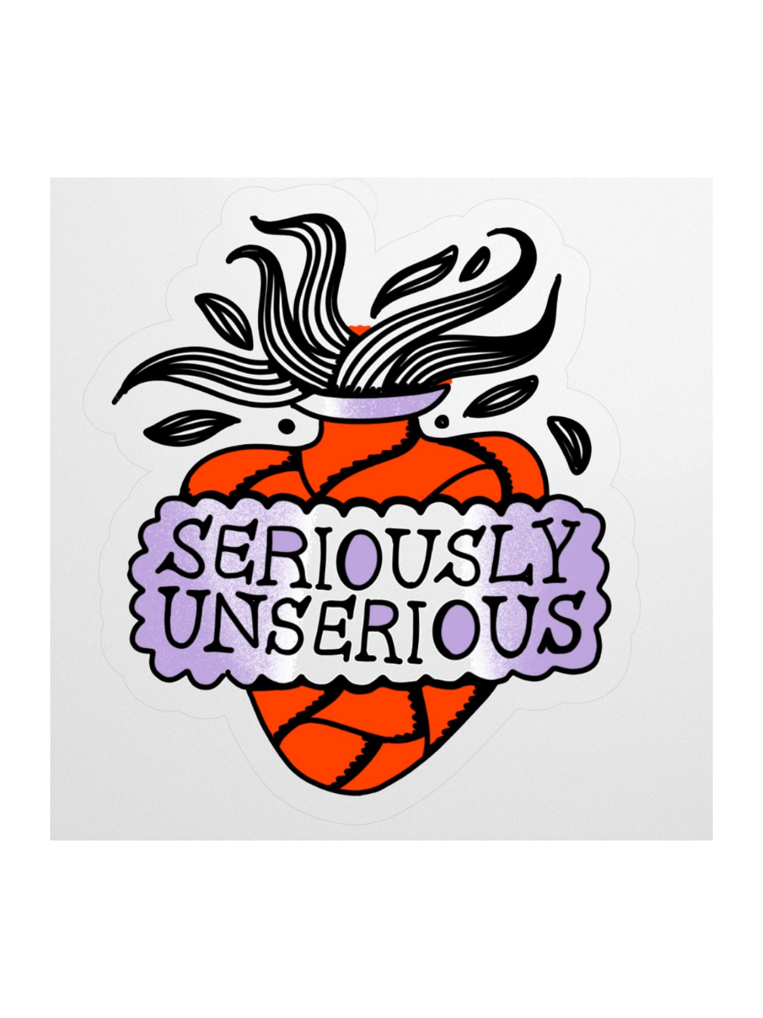 Seriously Unserious - Sacred Heart Stickers product image (1)