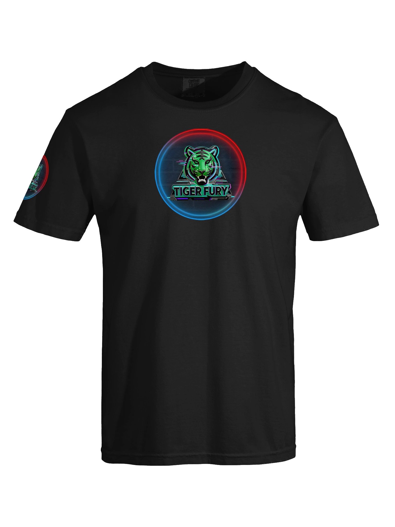 Tiger Fury Neon Logo Tee product image (5)