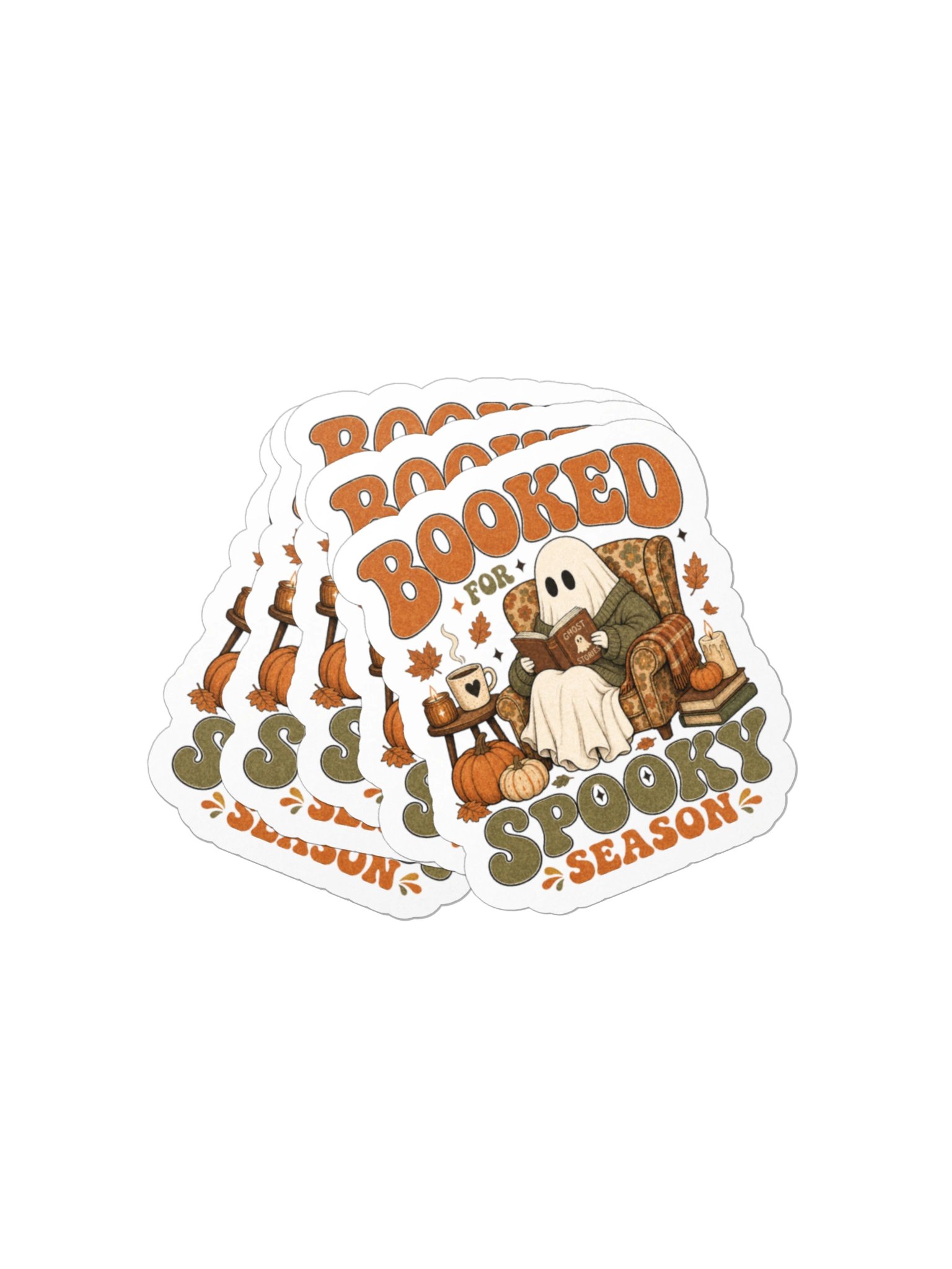 Booked for Spooky Season Sticker product image (11)