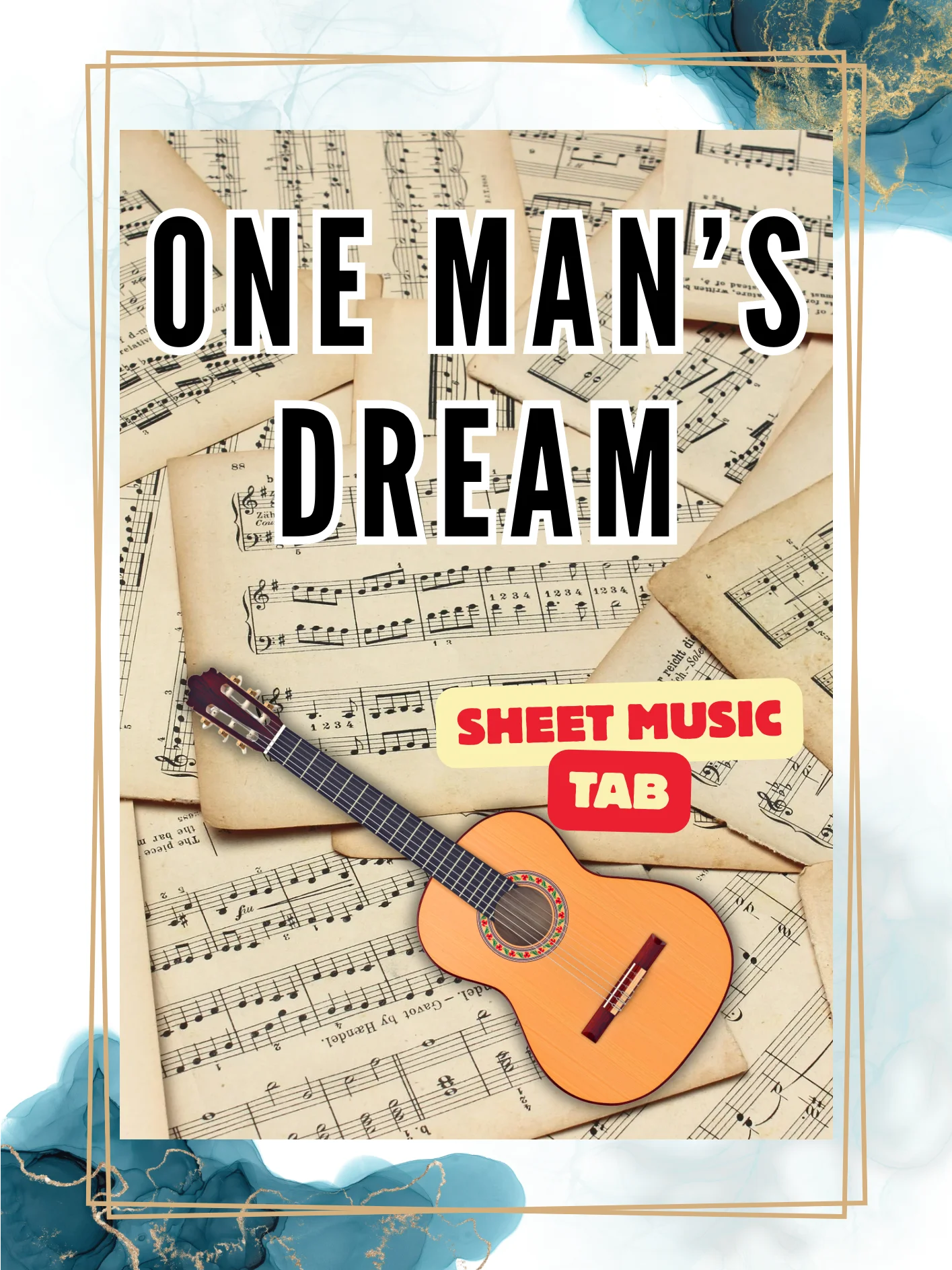 One Man’s Dream product image (1)