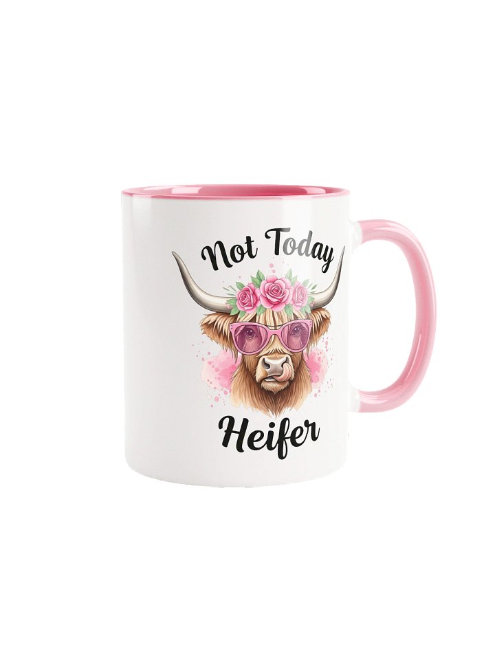 Highland Cow Chic Ceramic Mug product image (1)
