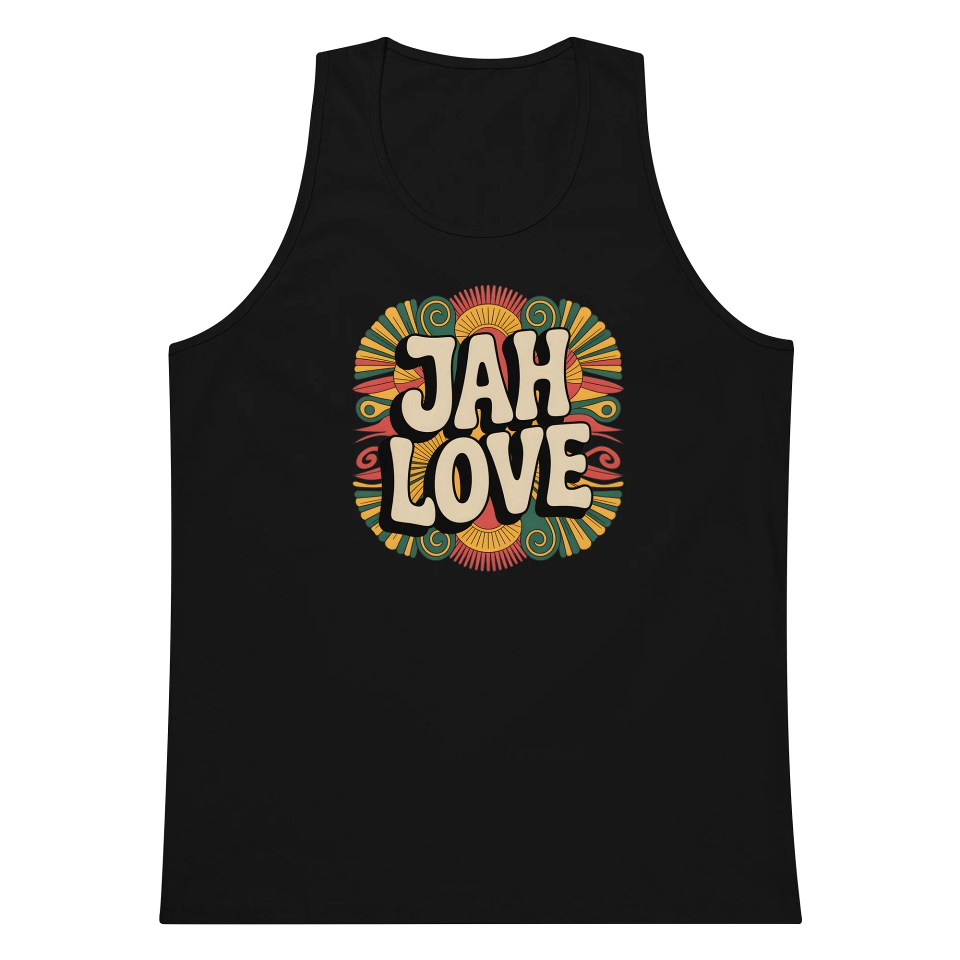JAH LOVE Retro Tank Top product image (5)