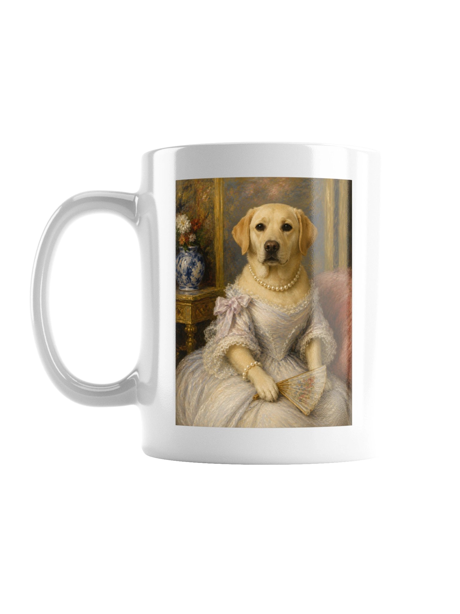 Labrador Retriever Portrait of Irène Cahen d'Anvers Mug product image (1)