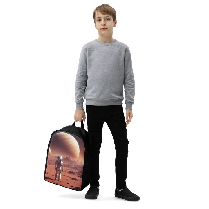 Astronaut On Alien Planet Backpack product image (2)