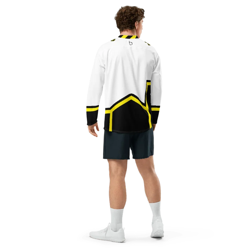 B-Team Sting Jersey - White And Black - Blank product image (9)