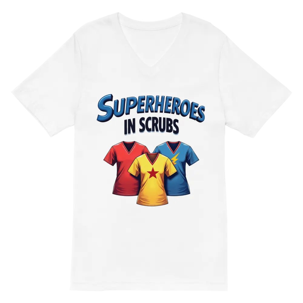 Heroic Medical Scrub V-Neck Tee product image (2)