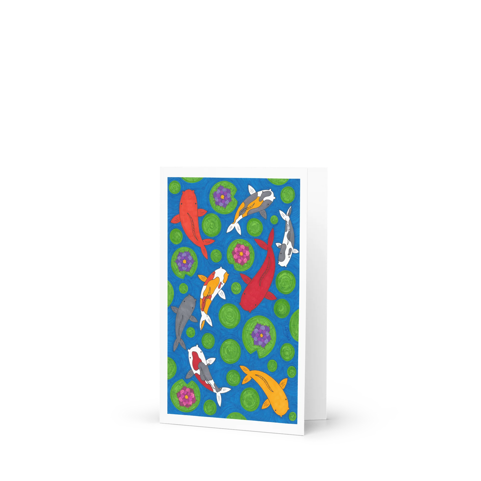 Art Card: Koi Fish product image (1)