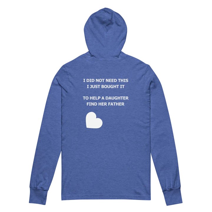 Bella+Canvas Unisex Hooded Long Sleeve Tee product image (2)