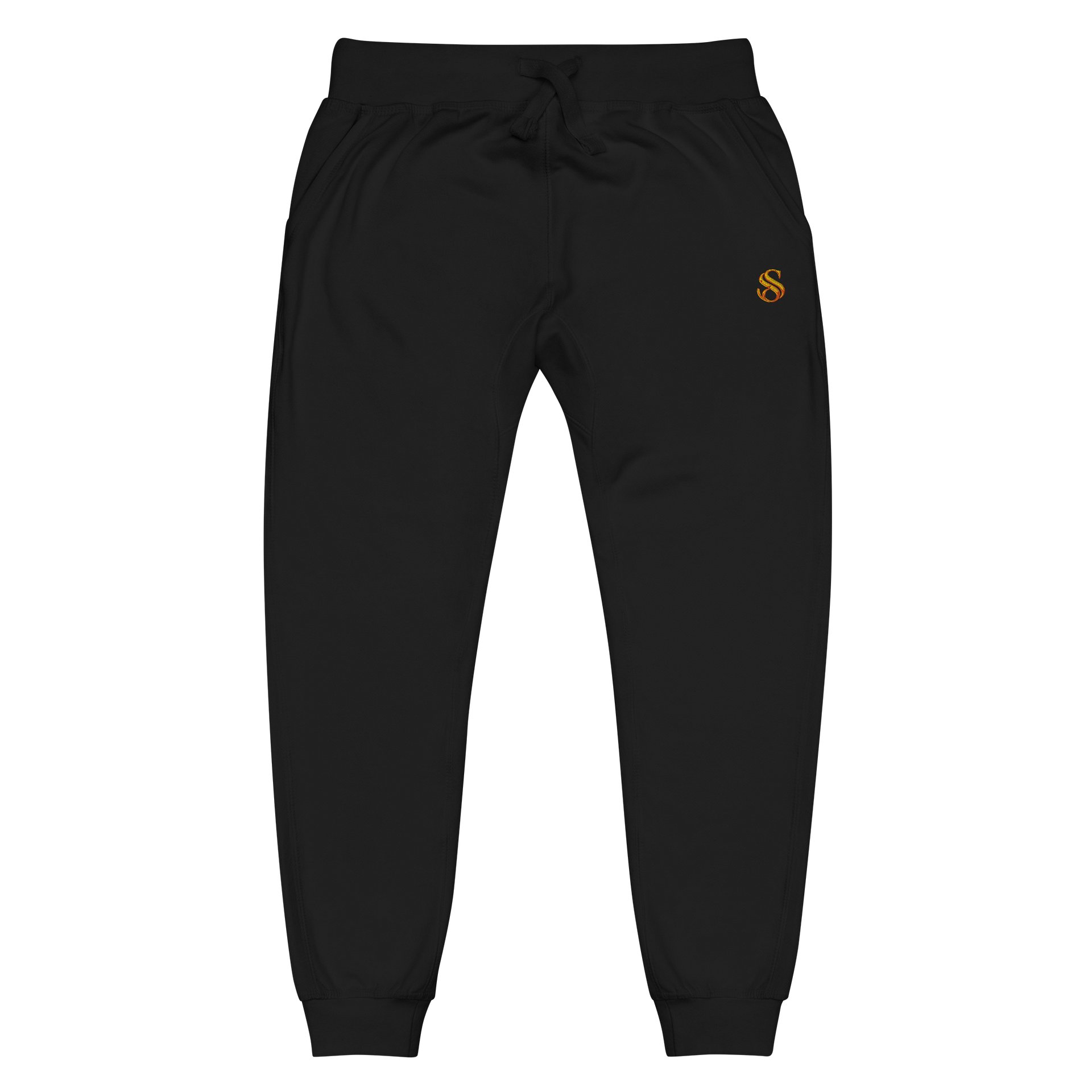 SWAHM Golden Monogram 'S' Fleece Joggers product image (1)