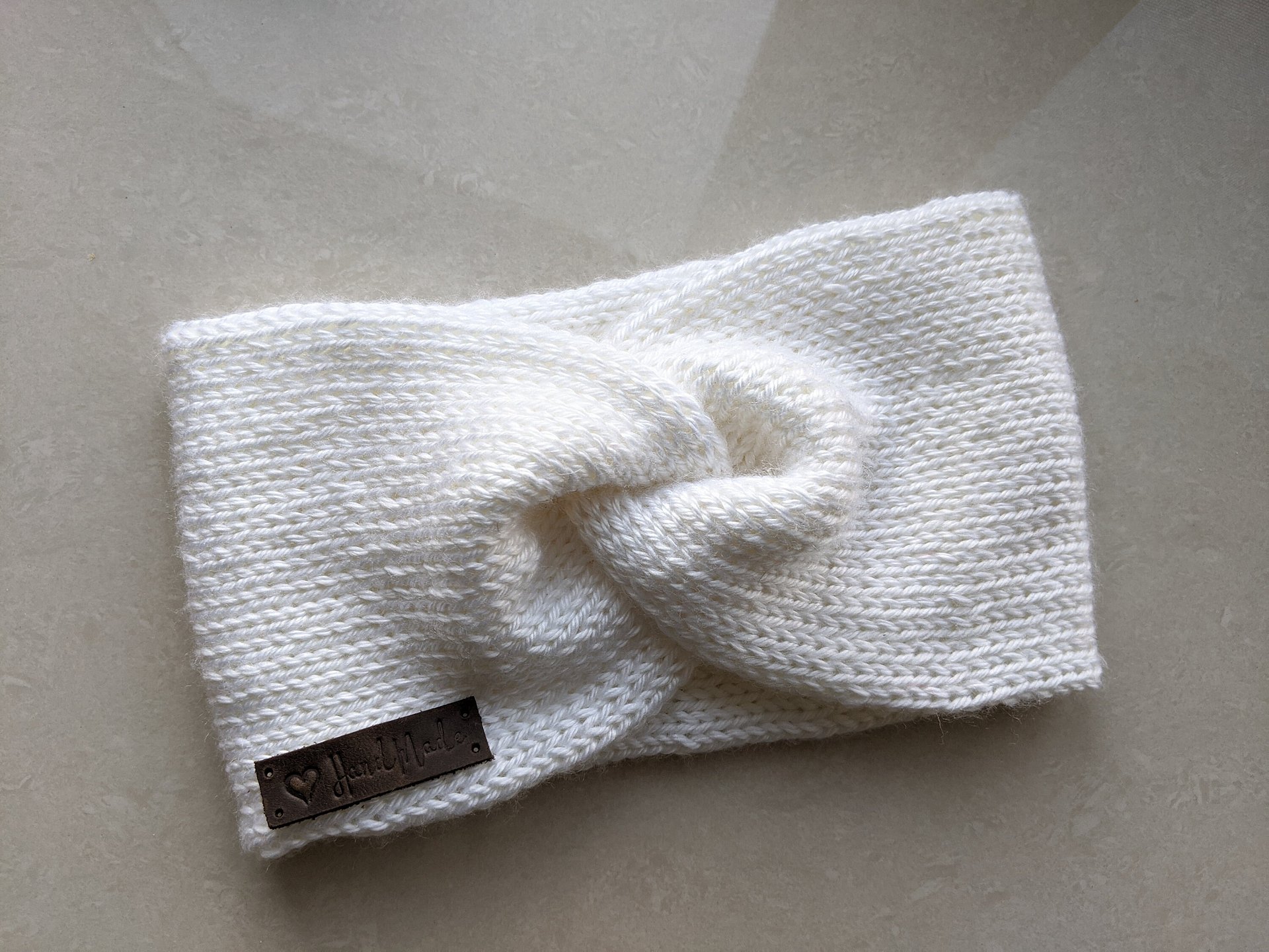 Top Knot Twisted Headband Pattern product image (2)