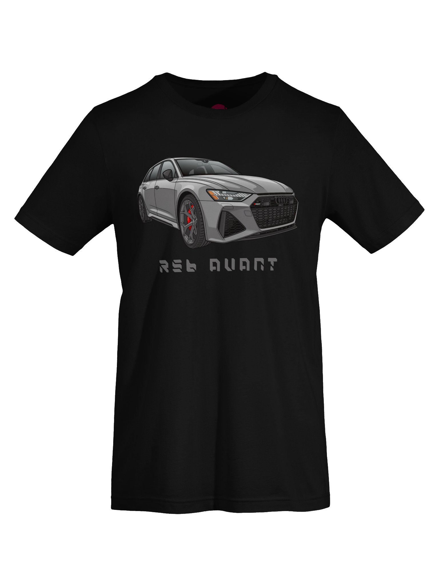 Grey Audi RS6 Avant Shirt (Retro, Sketch, Silhouette) product image (60)