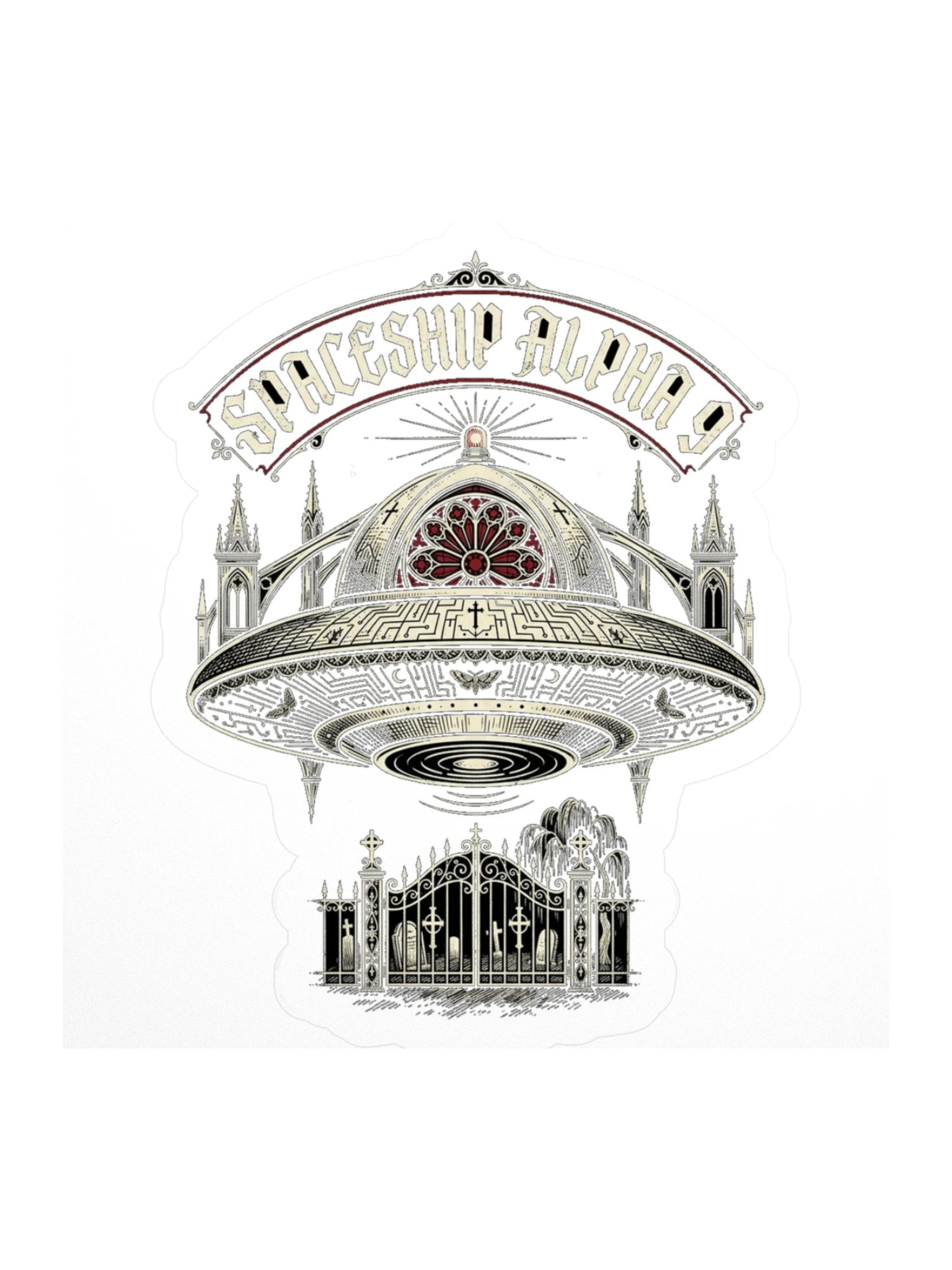 Cathedral Ship — Sticker product image (1)