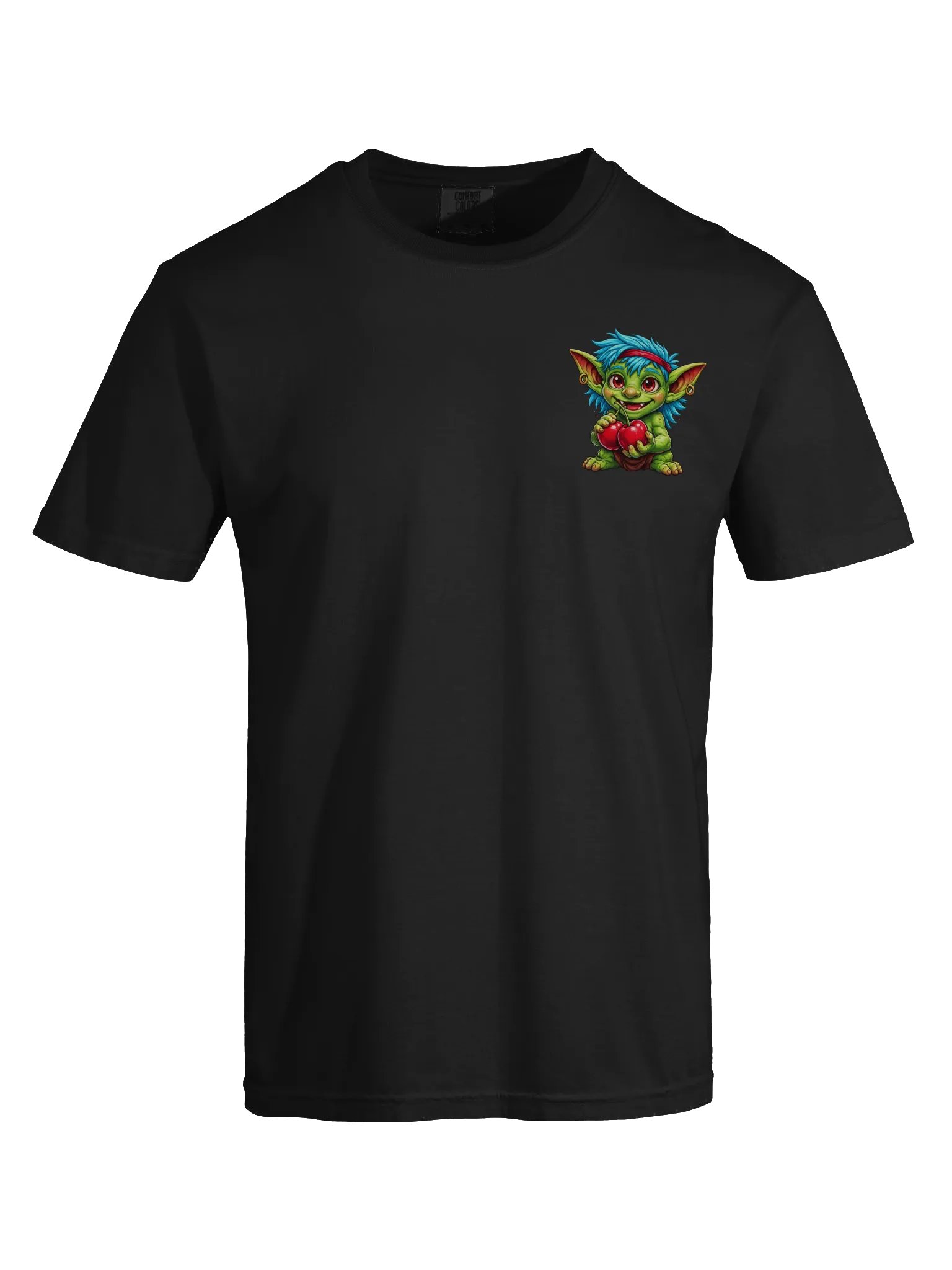 Blue-Haired Goblin Cherry Tee product image (42)