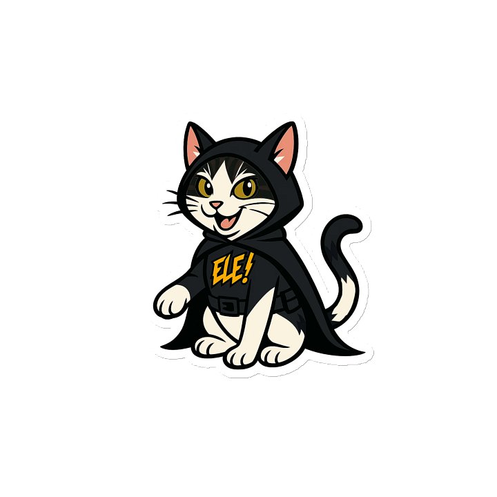 Ele The Antihero Die-Cut Magnet product image (2)
