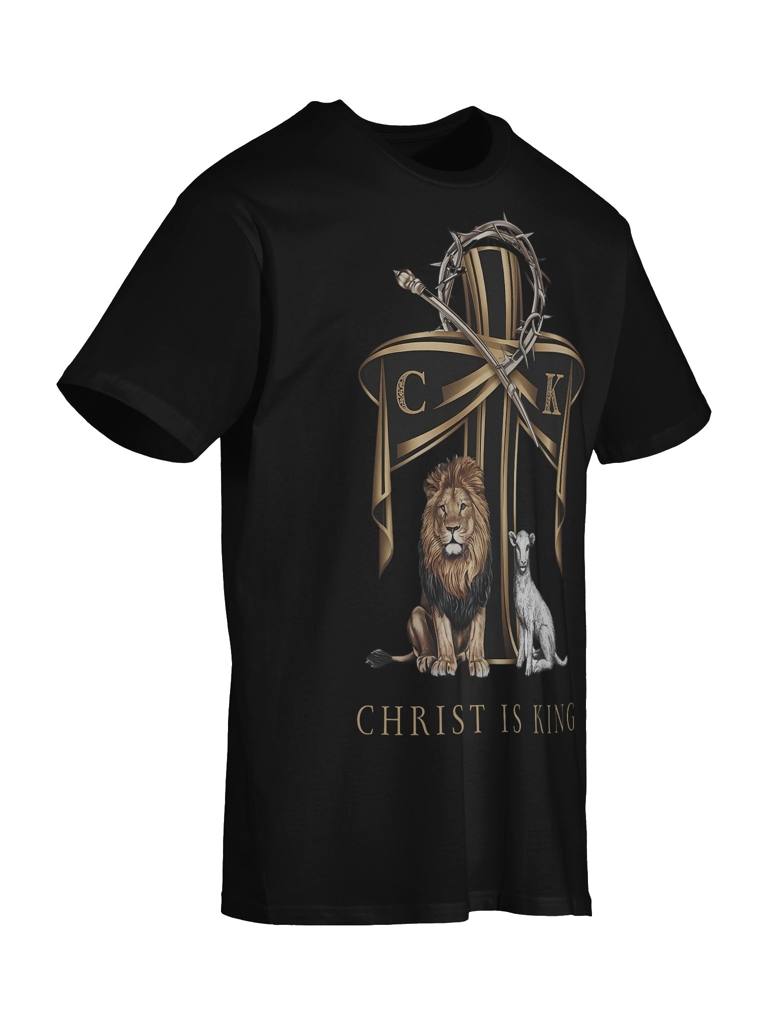Christ, The Lion and the Lamb T-Shirt product image (29)