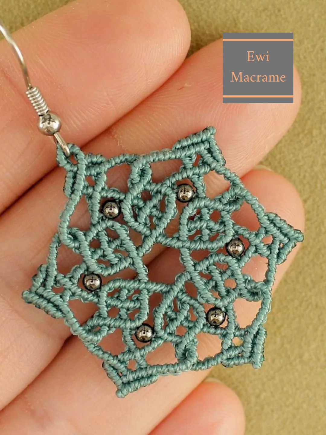 Micro Macrame Celtic Mandala – Photo & Video Tutorial product image (1)