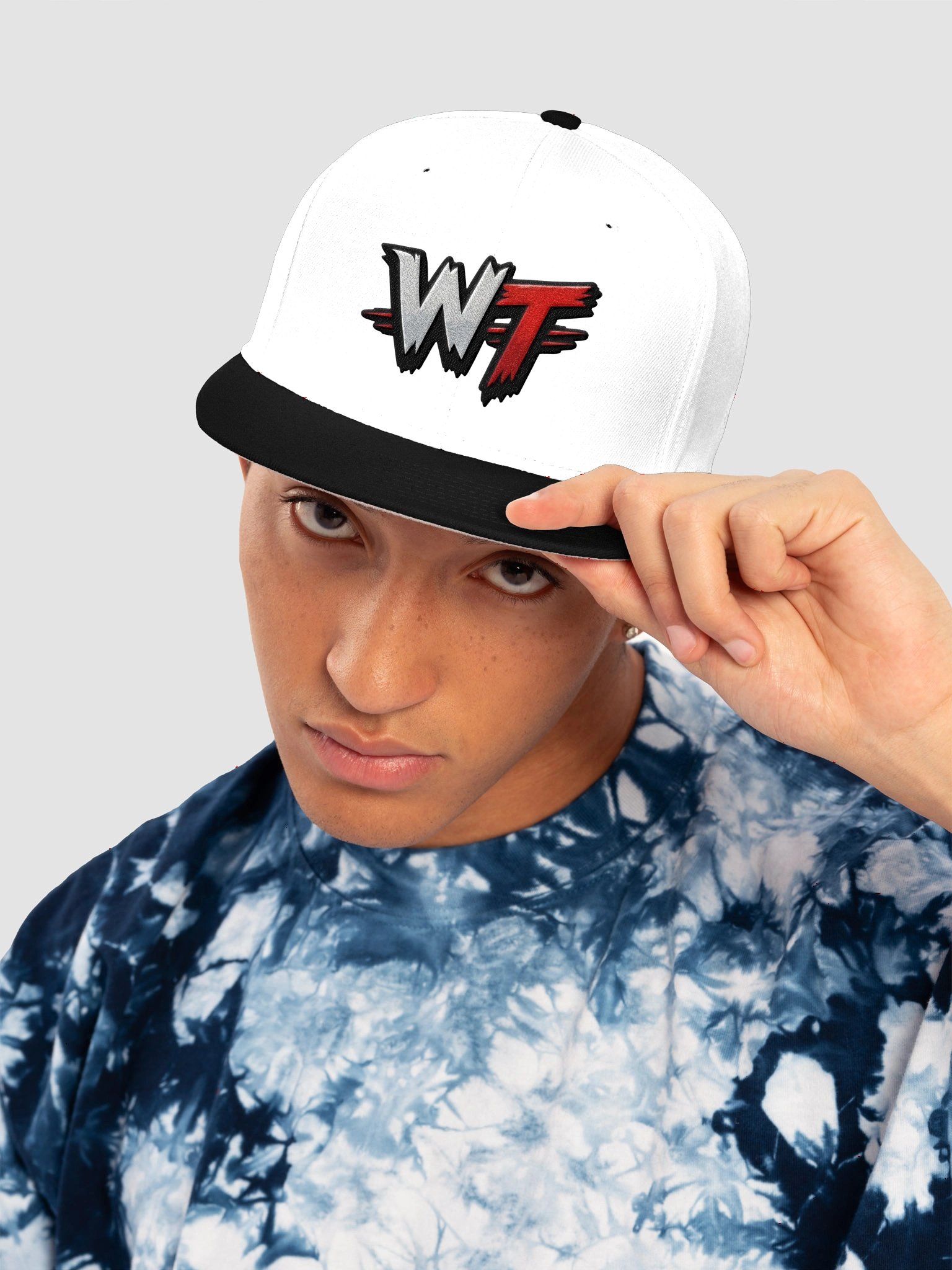 WrestleTapes White/Black Hat product image (5)