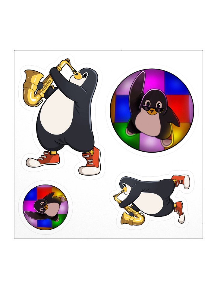 Flipper Stickers - 4 Count product image (1)