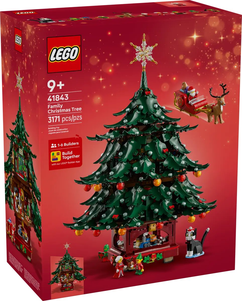LEGO Pom de Craciun decorativ de construit în familie product image (2)