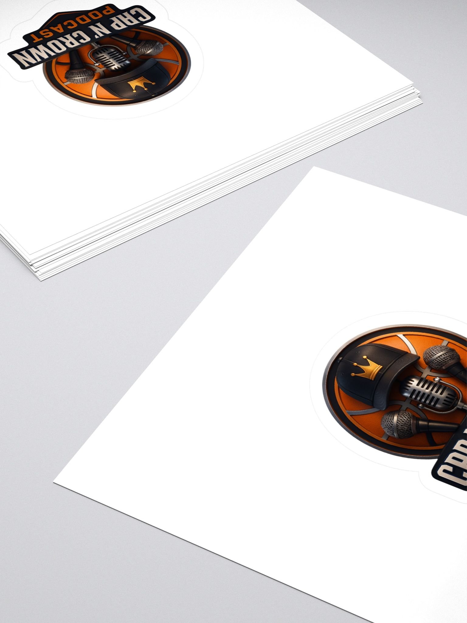 Cap N Crown Logo Sticker (Baltimore) product image (4)