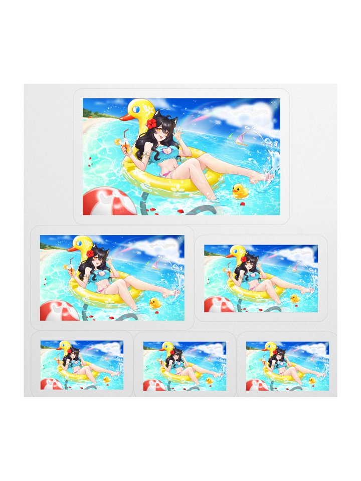 Summer Stickers (White) product image (1)