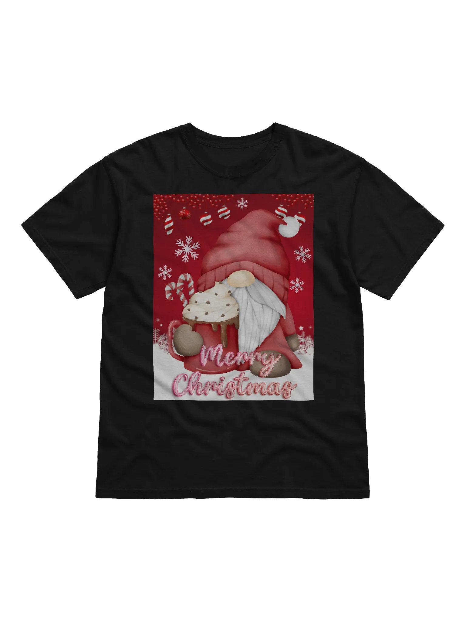 Merry Gnome Christmas Tee product image (2)