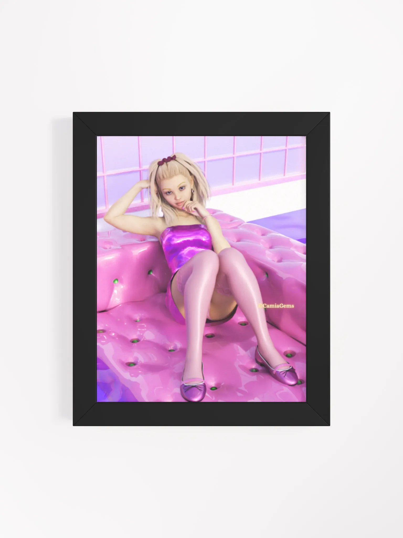 Blushing Beauty Framed Matte Poster product image (68)