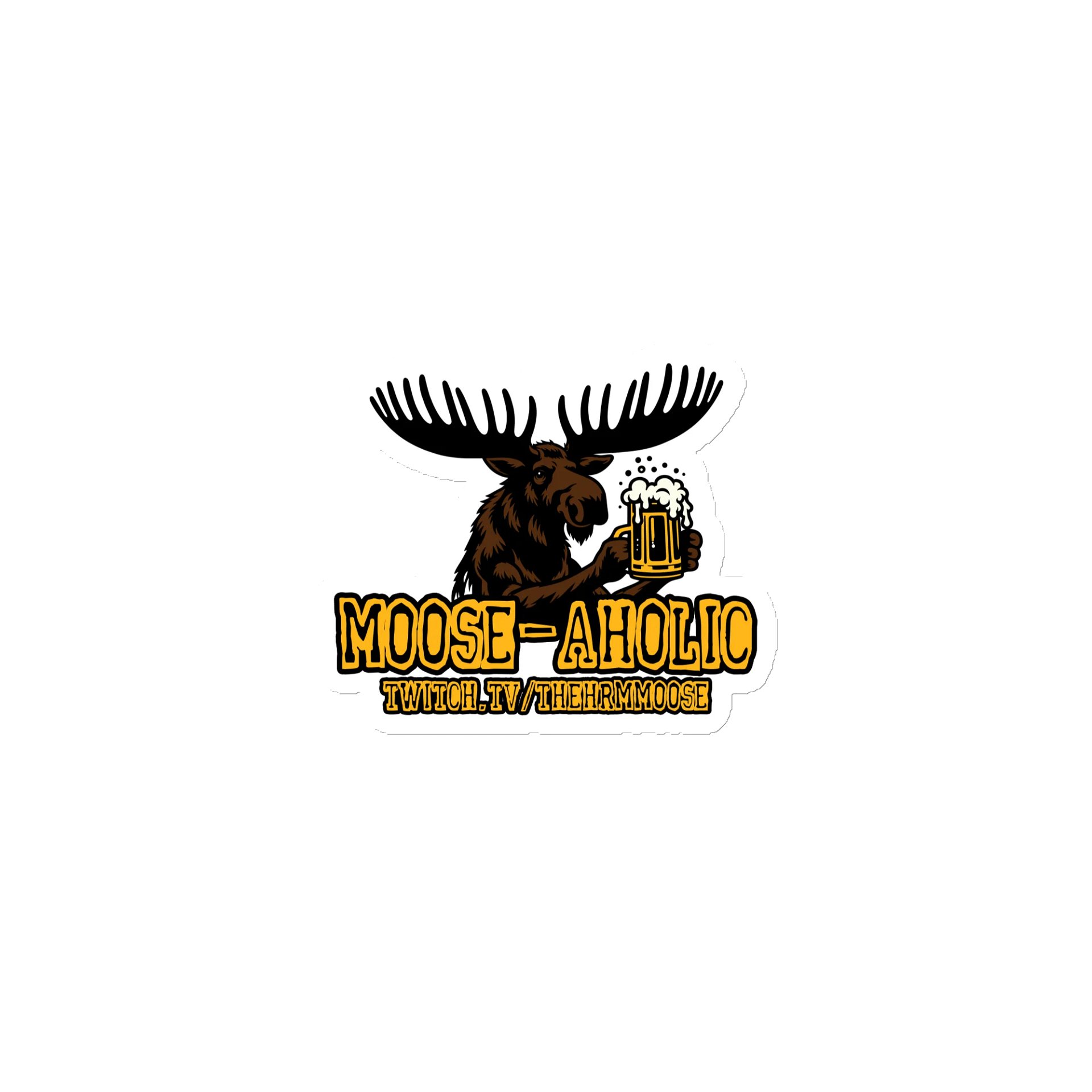 Moose-Aholic Magnet product image (1)