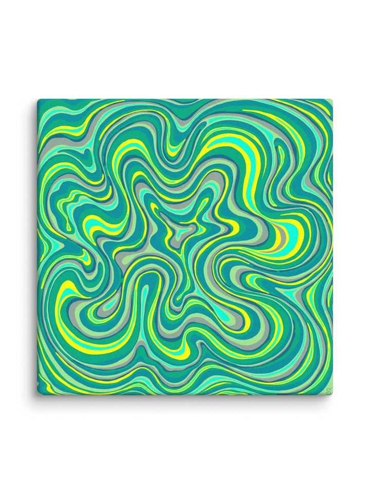 Psychedelic Canvas - Swirling Abstract Art - Stone No. 7 product image (108)