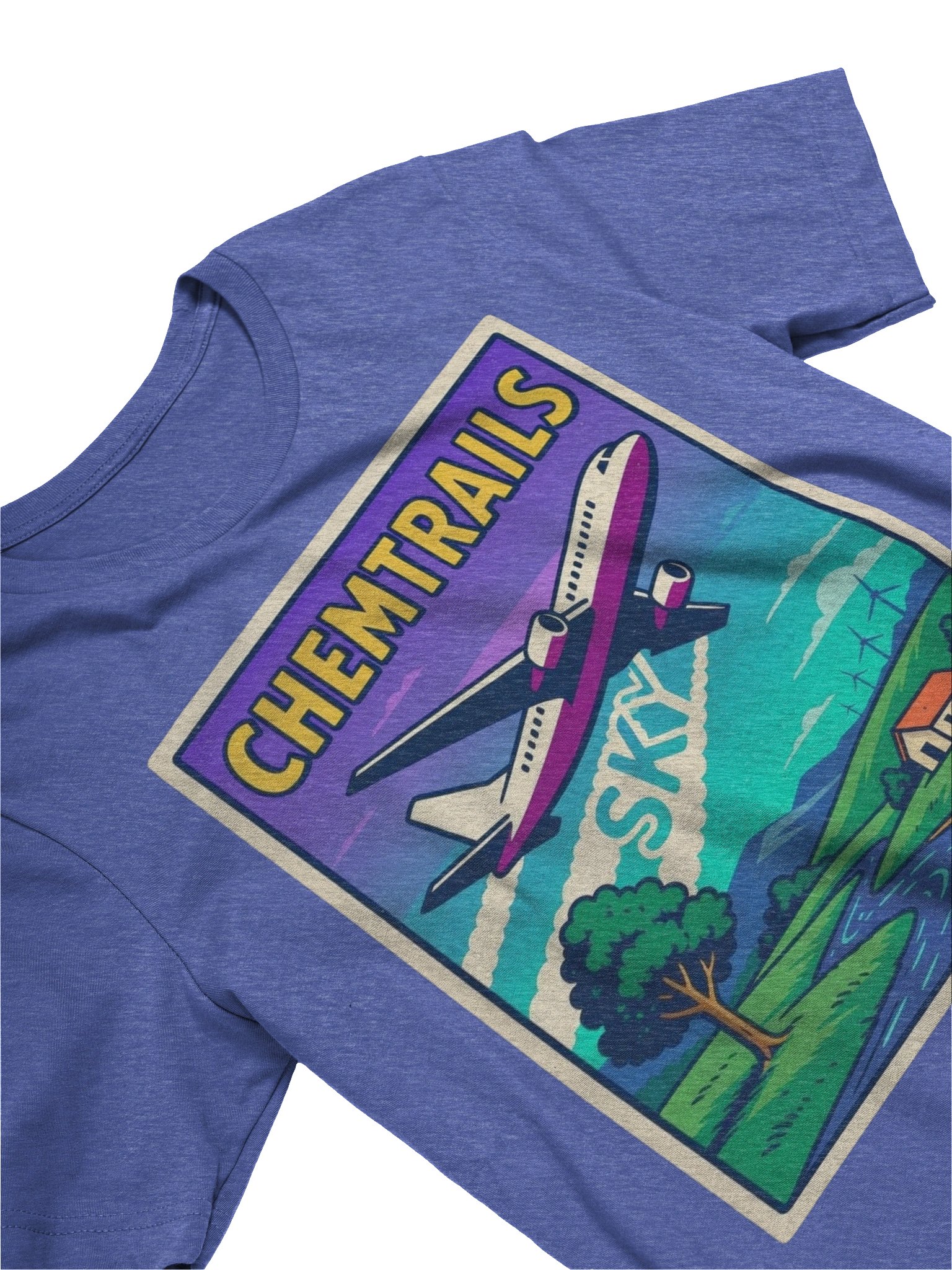 Chemtrails Retro Women's Tee #1 product image (2)
