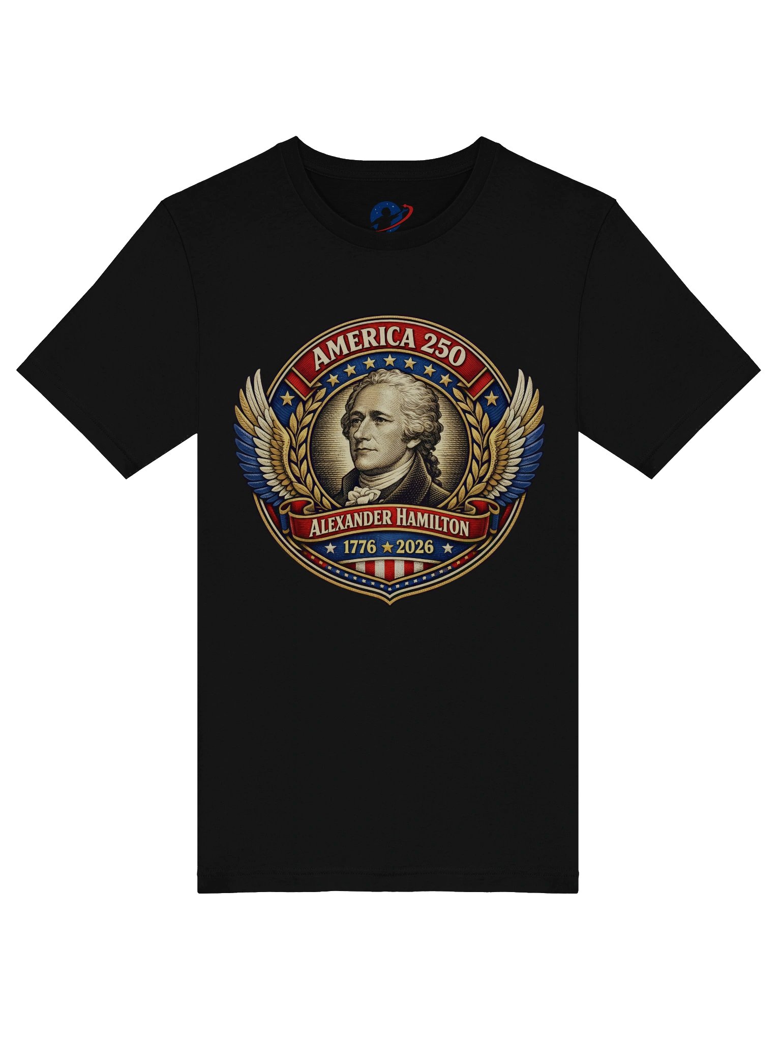 America 250: Alexander Hamilton Supersoft Tee Shirt product image (5)