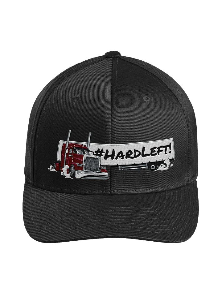 "Hard Left" Fitted Cap product image (2)