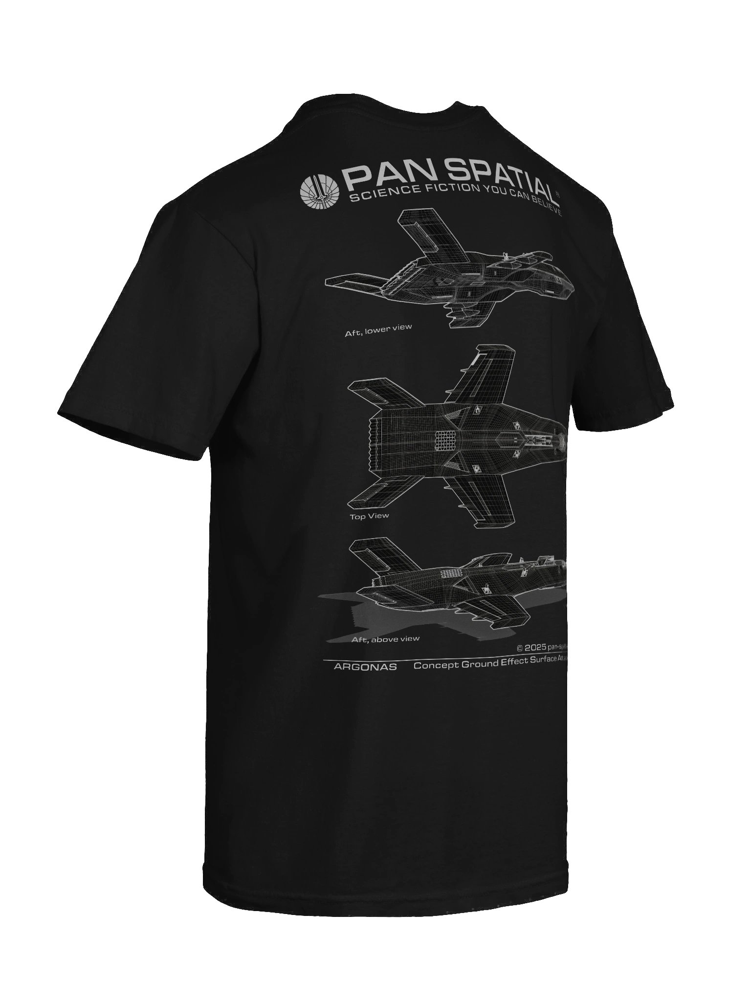 Pan-Spatial 'ARGONAS' T-shirt product image (10)