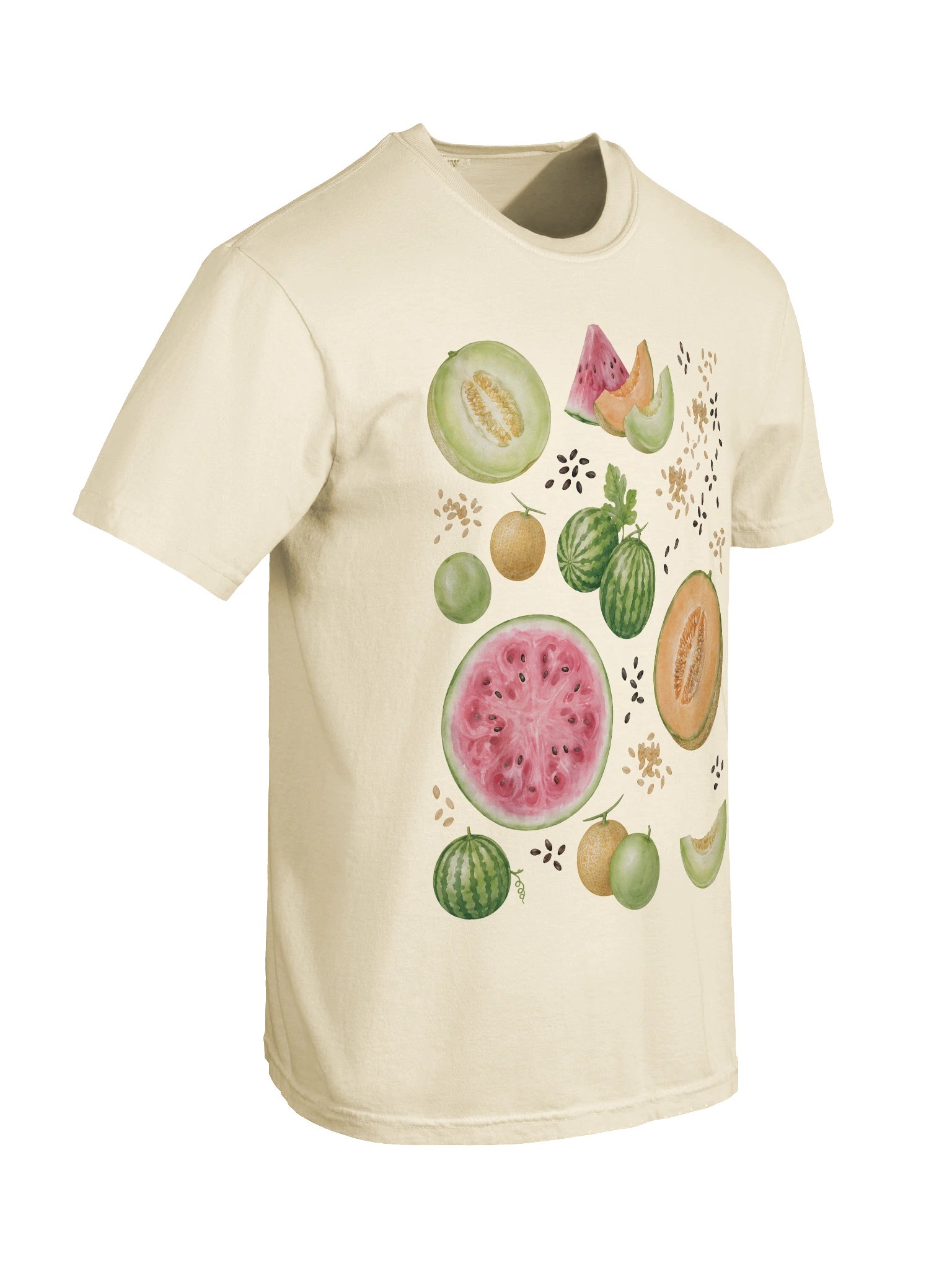 Watermelon Shirt, Summer Fruit Graphic Tee, Comfort Colors Unisex T-Shirt, Melon Farmers Market Shirt product image (65)