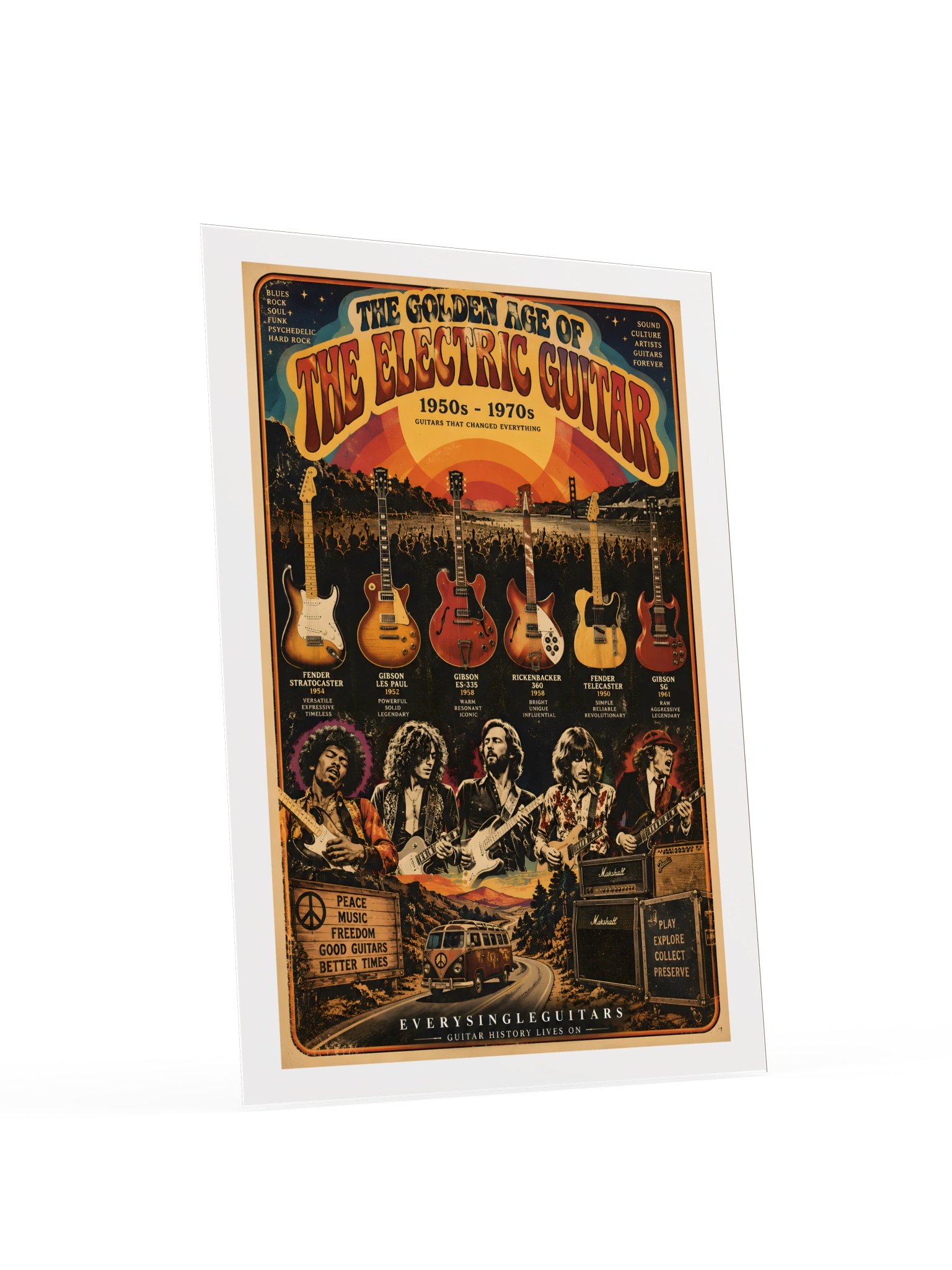 The GOLDEN YEARS | A Tribute to Rock’s Greatest Era 🎸 product image (4)