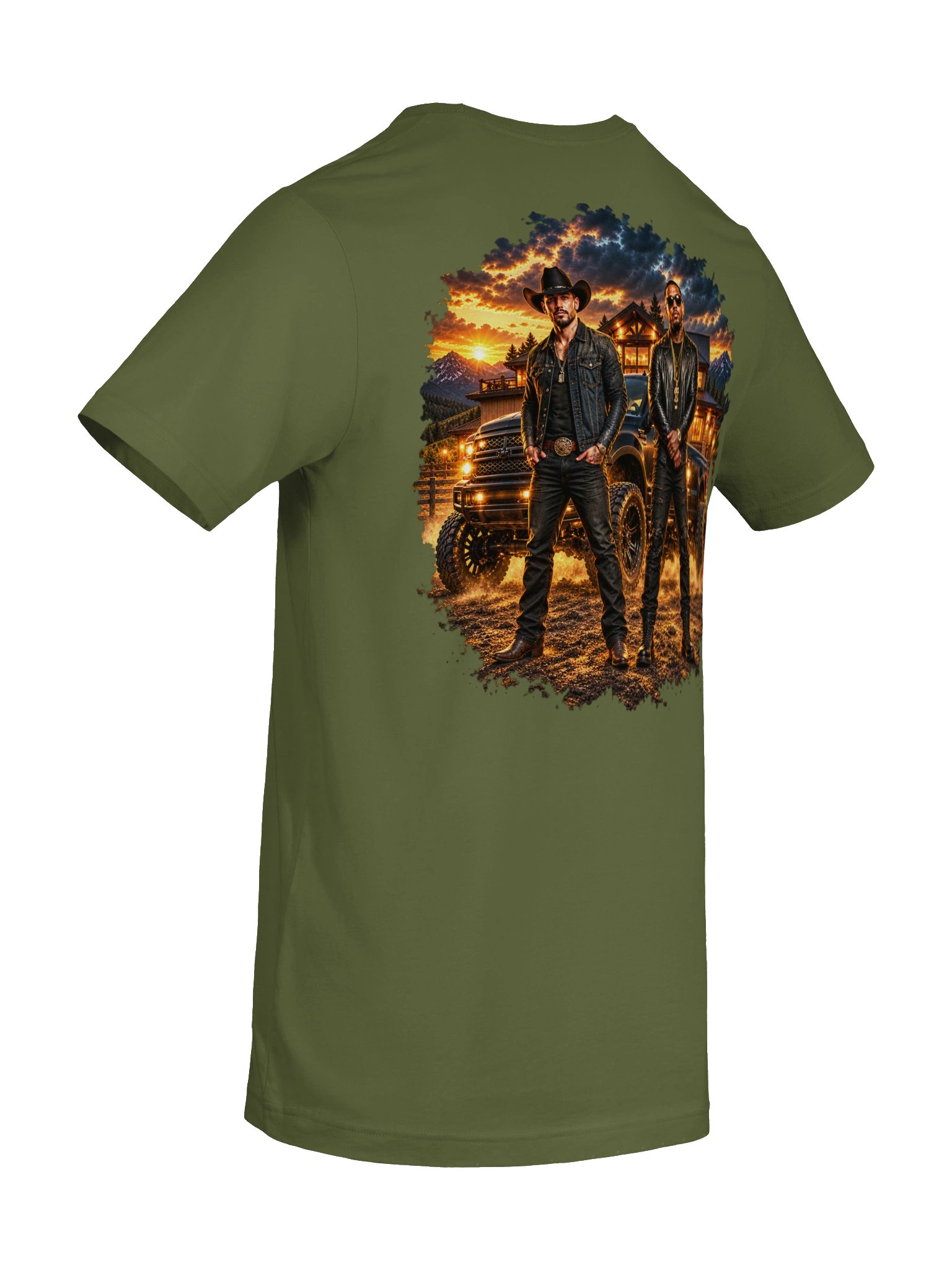 Outlaw Rich — Hyper Sync Beats Unisex Graphic T-Shirt product image (8)