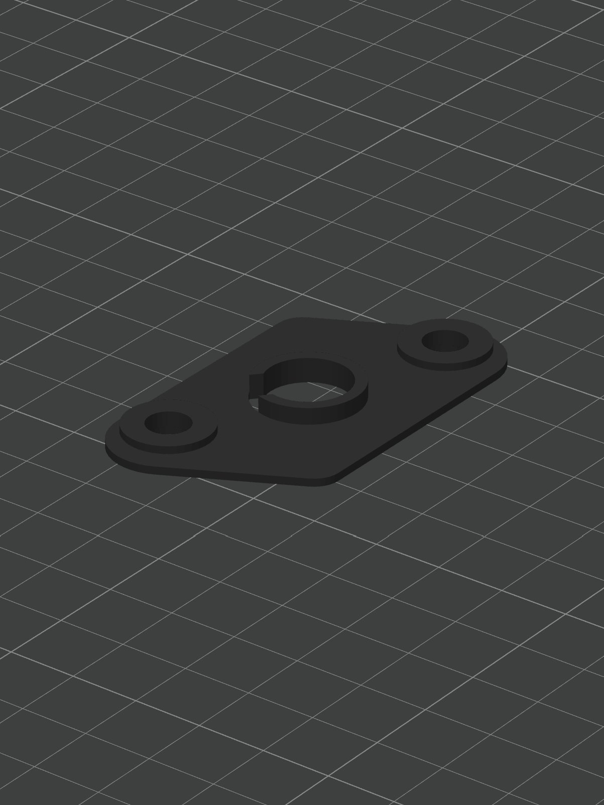 Classic Mini Speedometer Case Grommet (3D Printable STL) product image (2)