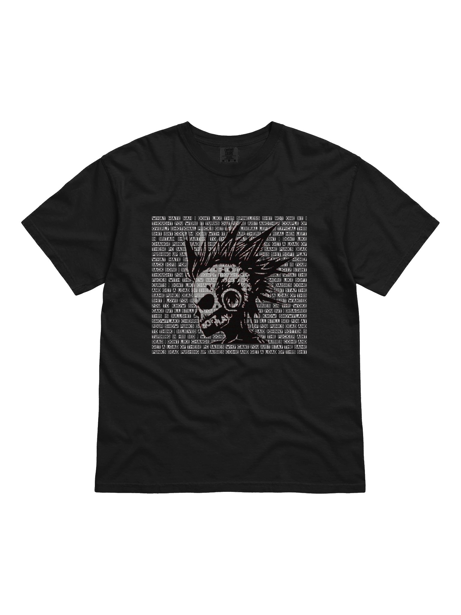 Soft Play - Punk's Dead lyrics - T-shirt product image (2)