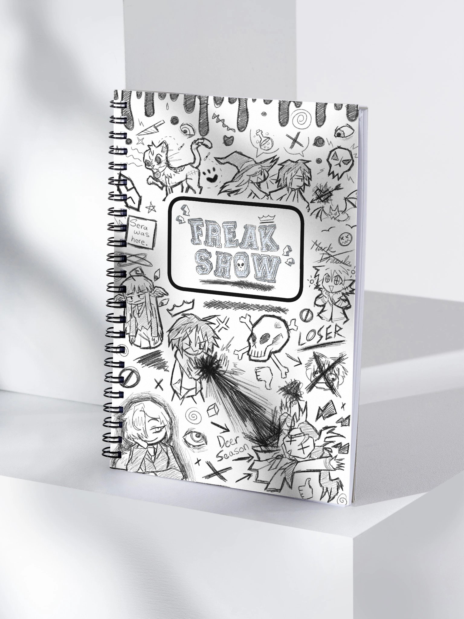 Freak Show Notebook (White) product image (4)