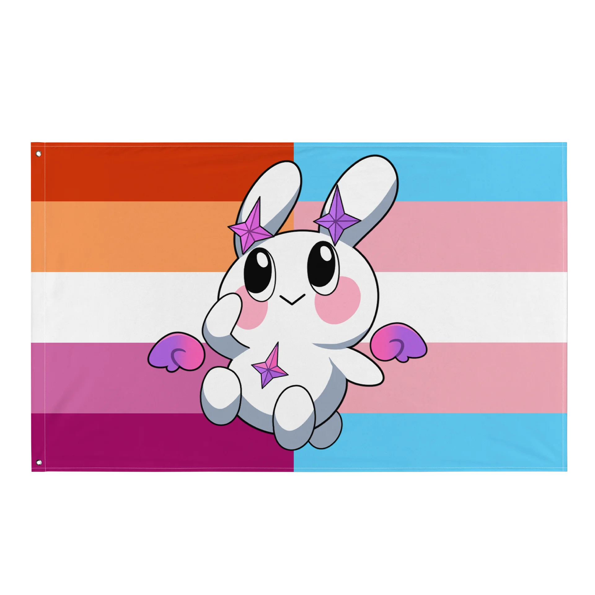Trans Lesbian Pride Flag - featuring Mellow! product image (1)