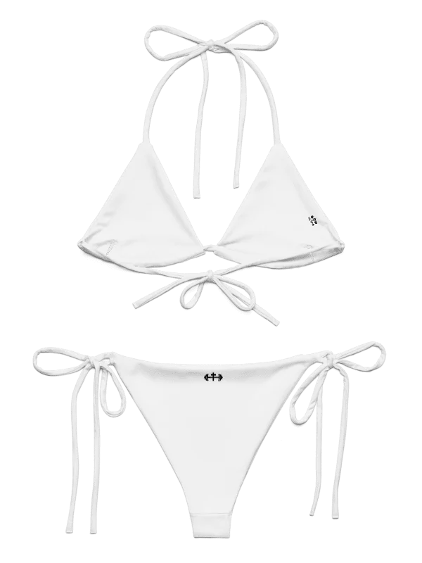 His House String Bikini Set - White product image (10)