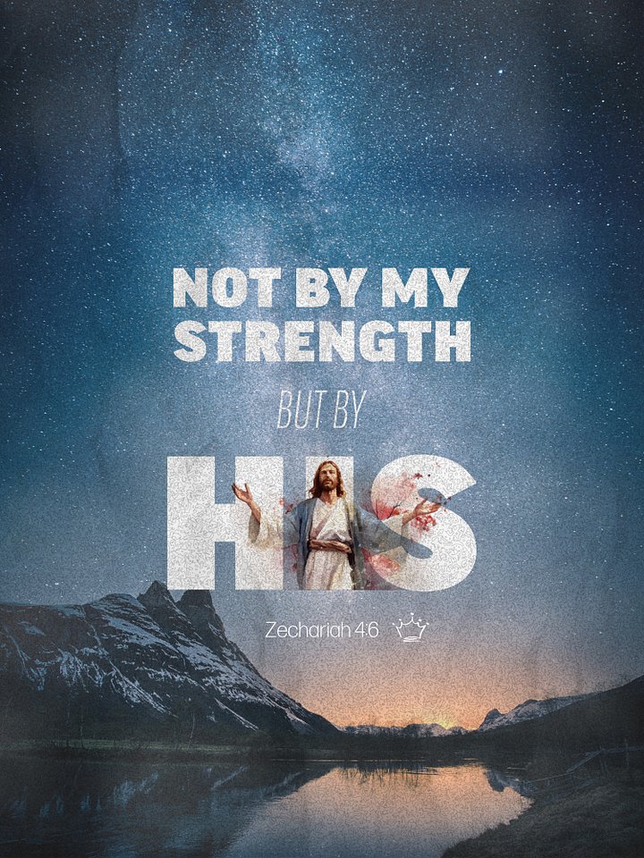 Not By My Strength - Cotton Heritage Unisex Premium Hoodie by Cotton Heritage product image (1)