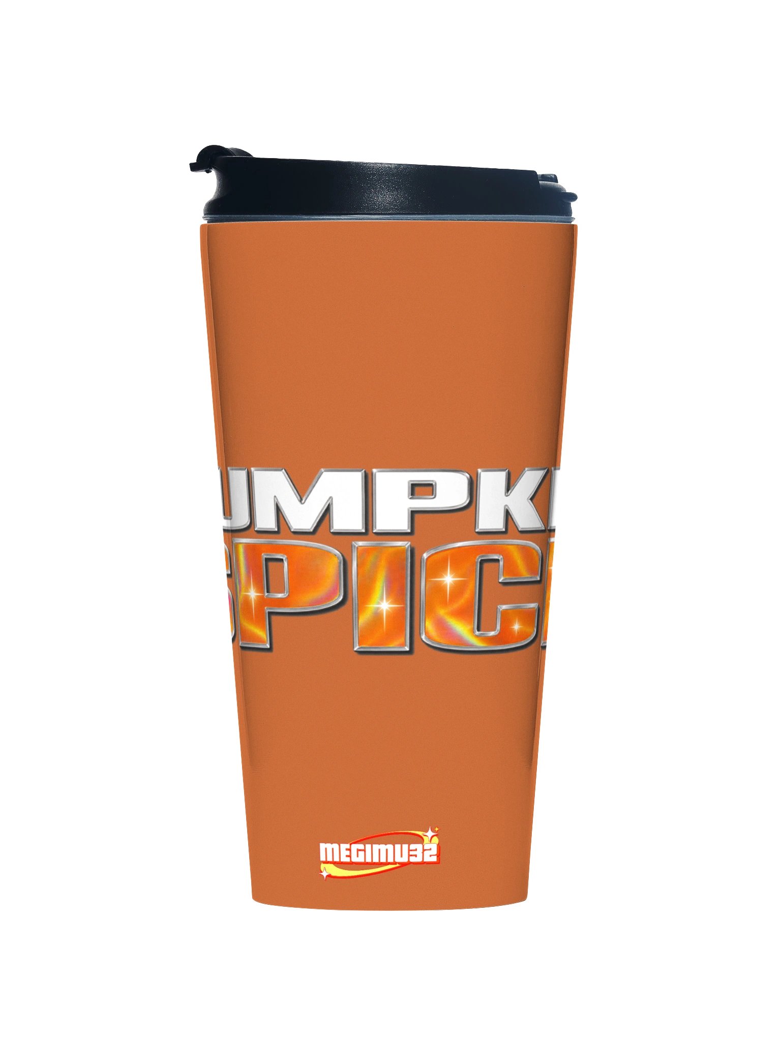 PUMPKIN SPICE STAINLESS STEEL COFFEE TUMBLER product image (1)