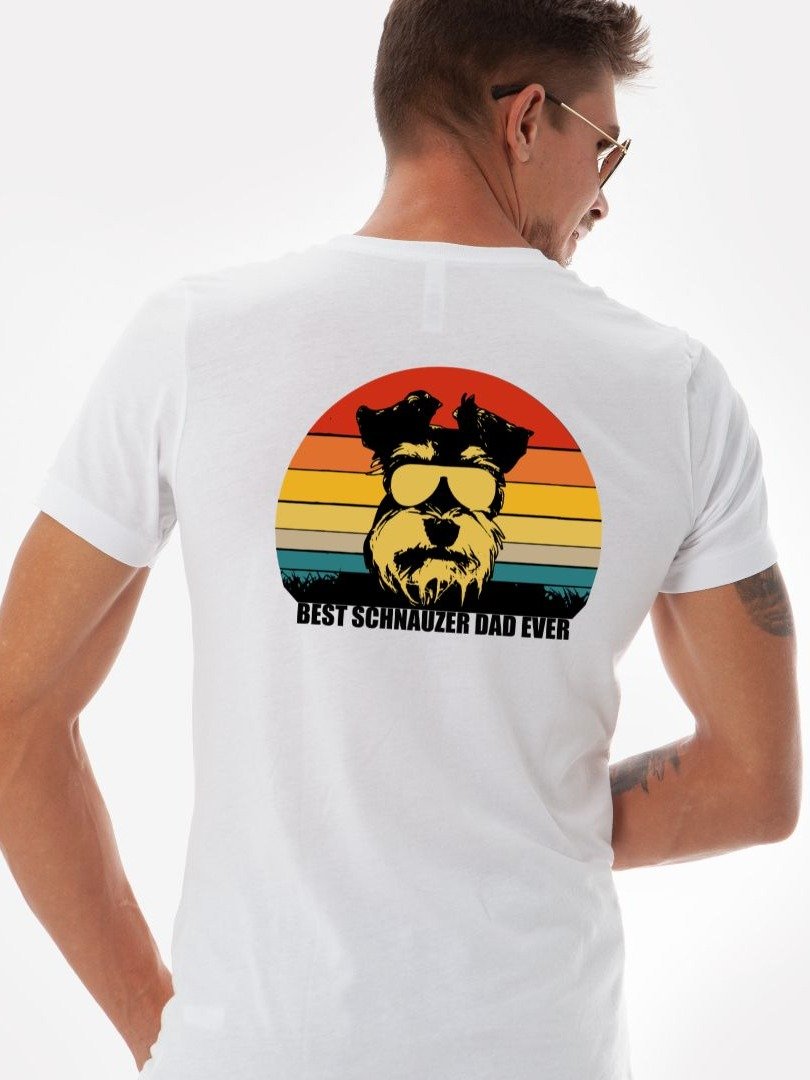 Best Schnauzer Dad Ever™ Tshirt product image (1)
