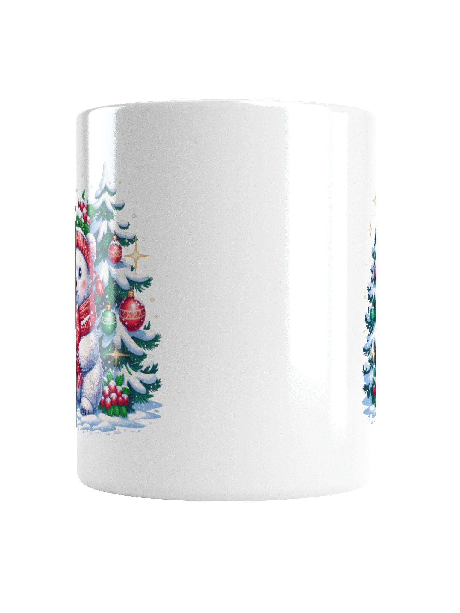 Cozy Polar Bear Holiday Coffee Mug product image (5)